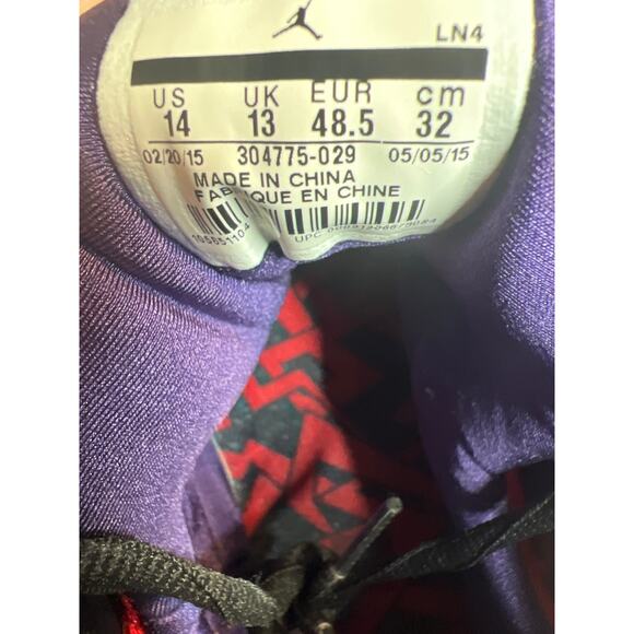 Jordan 7 Marvin the Martian size 14 used in good conditions main image 9